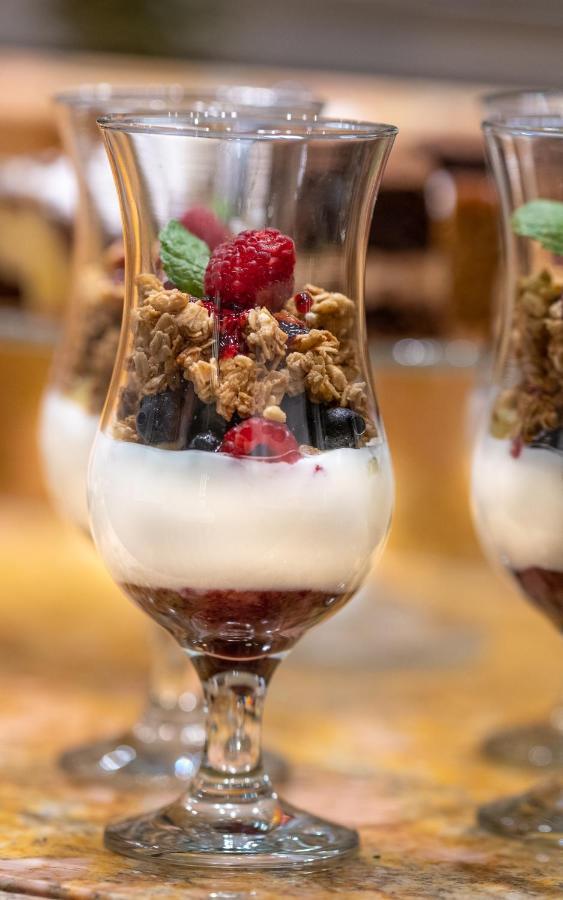 Hotel Grodek Krakow Exterior photo A parfait with granola and fruit